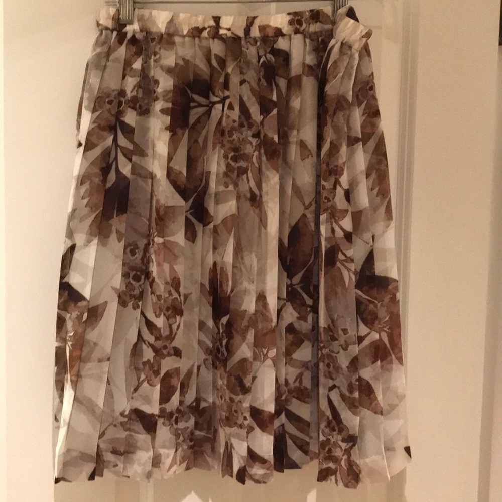 Pleated skirt banana republic heritage